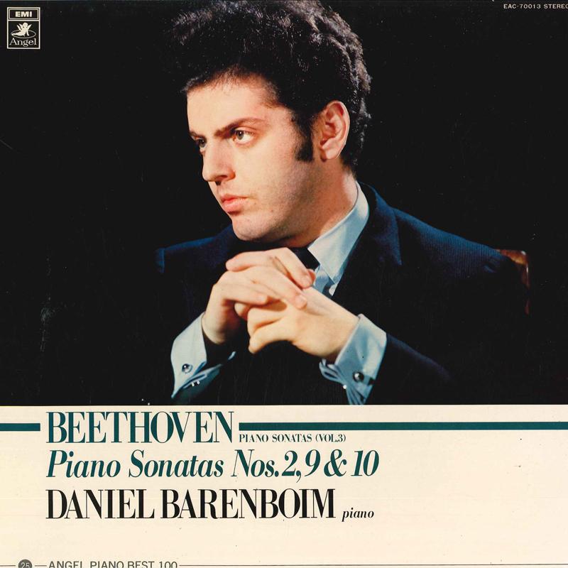 

LP Record DANIEL BARENBOIM(PIANO) - Beethoven Piano Sonatas(Vol.3)/Pian EAC70013 ANGEL Japan Obi Classical Used