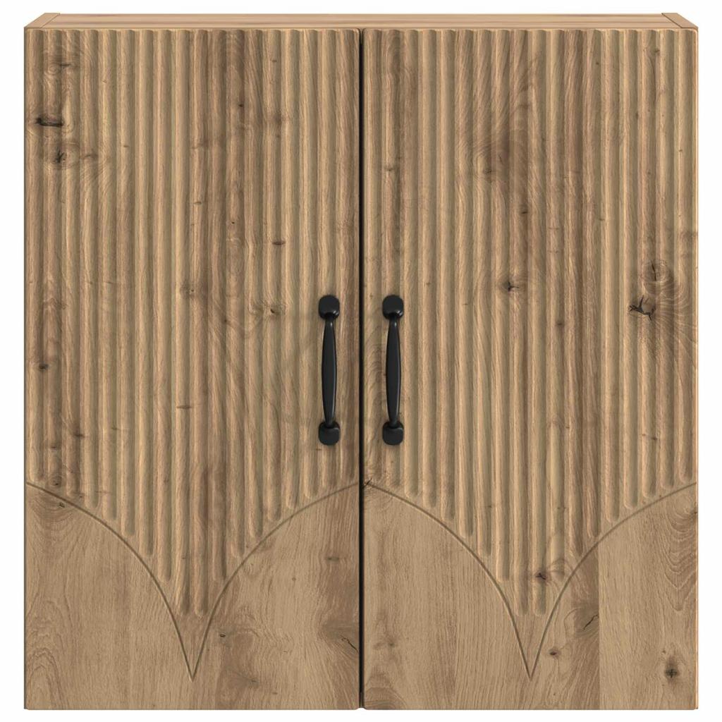 Wall Mounted Cabinet Artisan Oak 59 x 31 x 60 cm Particleboard