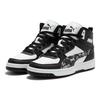 Puma Rebound Joy Camo Leather High-Top Sneakers Unisex Sneakers Black White 391904-01