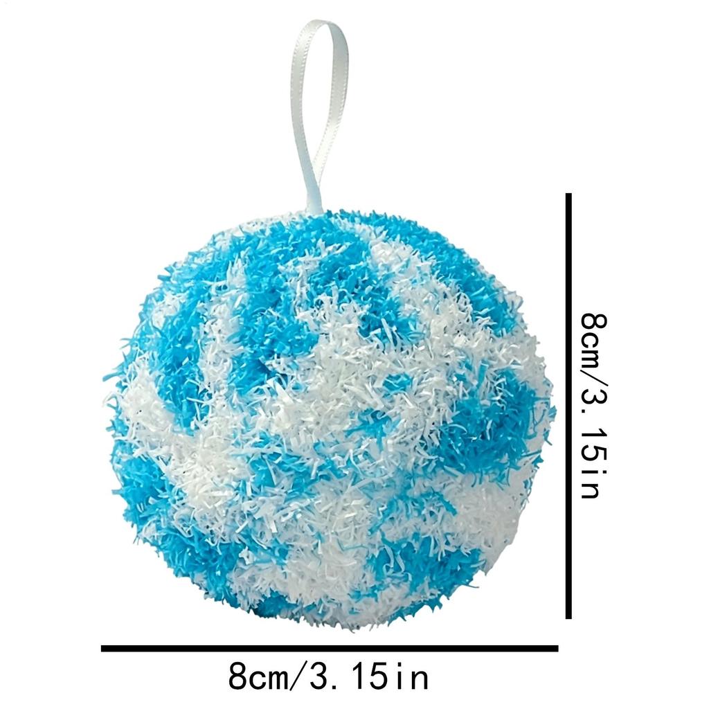 Cleaning Ball for Bathroom Non-Abrasive Gentle Deep Cleaning Soft Ball Scrubber Sponge for Household Kitchen Sink Countertop