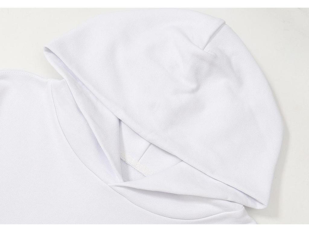 Trendy Unisex Terry Cloth Hoodie