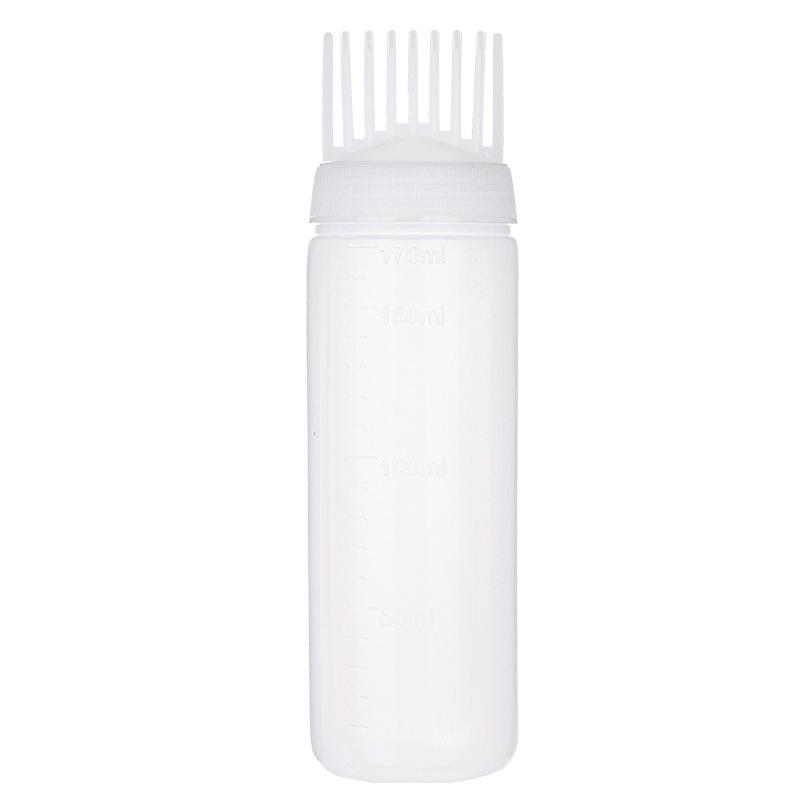 3 Colors Hair Dye Applicator Brush Bottles Dyeing Shampoo Bottle Oil Comb Hair Dye Bottle Applicator Hair Coloring Tools Styling