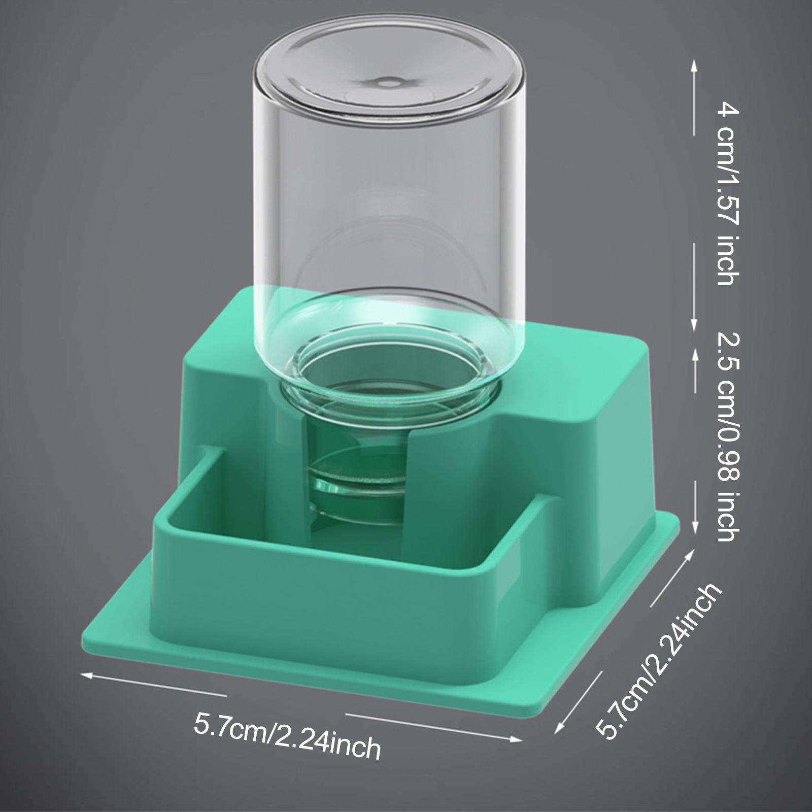 

Automatic Reptile Water Dispenser With Bottle Reptile Water Bottle Tortoise Turtle Water Dish for Amphibians Feeding Supplies світло-зелений колір