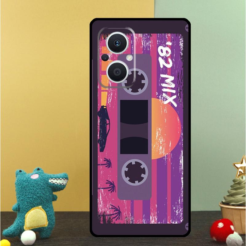 Retro VHS Tape Case For OPPO Reno 15 15F 14 13 12 11 10 Pro 14F 13F 12F 11F 8T OPPO Find X9 X8 X6 Pro Cover