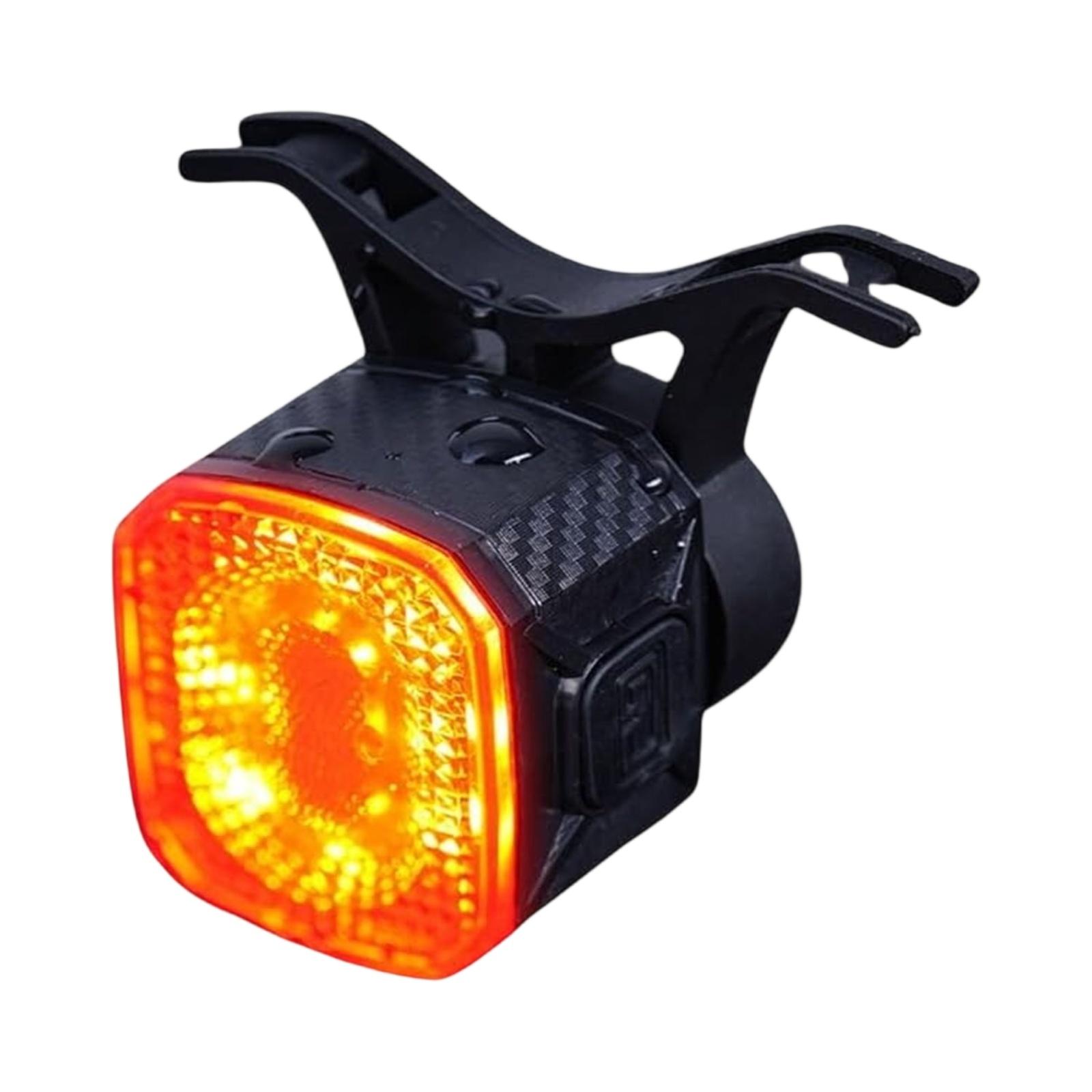 

Mountain Bike Taillights with Intelligent Brake Vibration Sensing - Road Bike Night Riding Lights, Night Riding Equipment One Size чорний