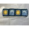 Handmade Crochet Sun and Moon Car Steering Wheel Covers Universal 14-15 inch for Women and Men (Steering Wheel Cover)