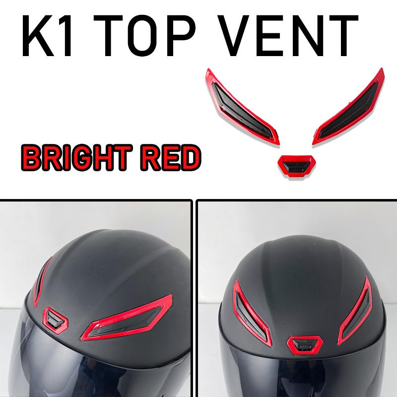 

K5 K5S K5-S K3SV K1 Motorcycle Helmet Top Vent for AGV Helmet K3SV helmet Top Vent