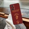 Irish Passport Ireland Flag Case For Realme 11 12 13 14 Pro Plus C53 C55 C51 C25 C63 C61 C65 C67 C71 C75 GT6 GT7 15 Pro