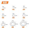 Stainless Steel Washer Assortment Kit M2 M2.5 M3 M4 M5 M6 M8 M10 Plain Washer Flat Gasket Rings Gasket Rings Kitchens