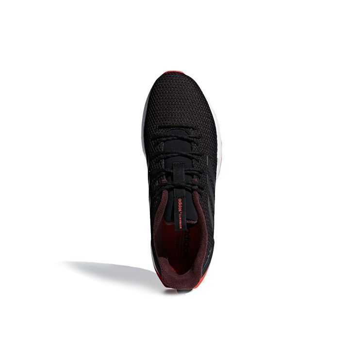 Adidas Neo Questar Trail Woven Shock Absorbing Non-Slip Low-Top Running Shoes Men Sneakers Black Red BB7490