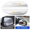 2Pcs Car Rear View Mirror Sticker Rain Shield Shade Cover Decoration For Chevrolet Cruze Colorado Spark Captiva Malibu Trax Aveo