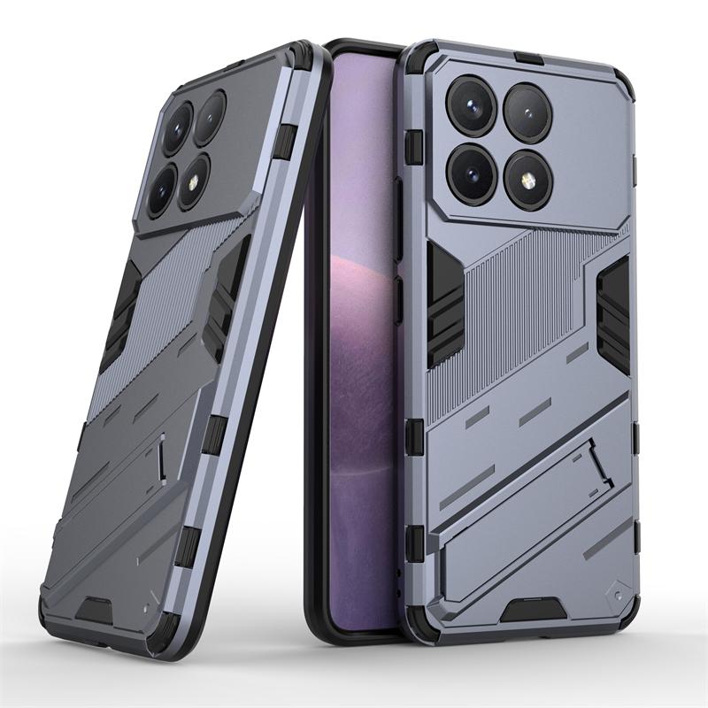 Holder Case For Xiaomi Poco X6 Pro Cover For Poco X6 Pro Capas Phone Back Bumper Kickstand Shockproof Cover Poco X6 Pro Fundas