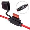 12AWG Car Mini Fuse Holder Holder Automotive Fuse Socket Car Gauge Inline Fuse Standard Blade Fuse