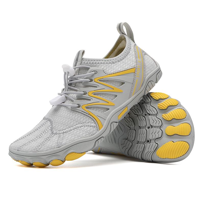 Schnelltrocknende Strandwatschuhe Unisex Atmungsaktive Wassersport-Schuhe Rutschfeste Weiche Sohle Wasserschuhe zum Surfen Angeln