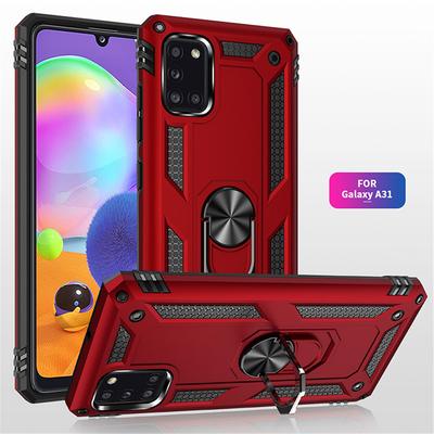 Custodia Lussuosa Blindata Antiurto Per Samsung Galaxy A31 A51 5G A71 5G Cover con Supporto ad Anello Magnetico Per Samsung A 31 51 71 5G Funda