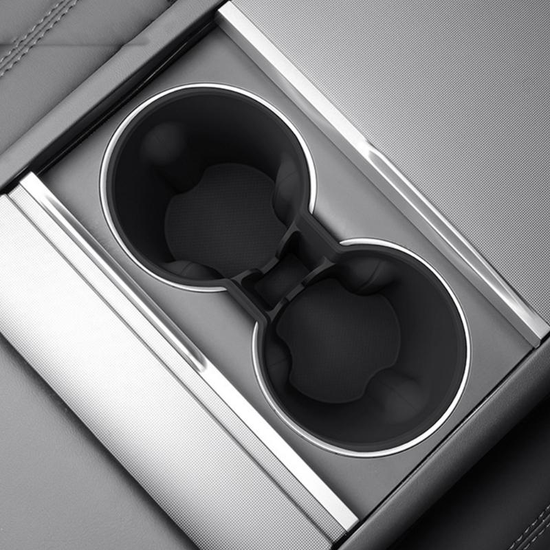 Water Cup Holder Center Console Slot Antiskid Double Hole Support Stand for Ensures Stability and Style in Your Vehicle