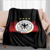 German Football Emblem Printed Throws Blanket Soft Flannel Blankets for Couch Bed Gifts for Men Women Picnic blanket Christmas gifts