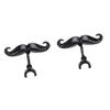 2 Pcs Trombone Clamp On Mustache Funny Plastic Euphonium Mouthpiece Mustache for Band Practices