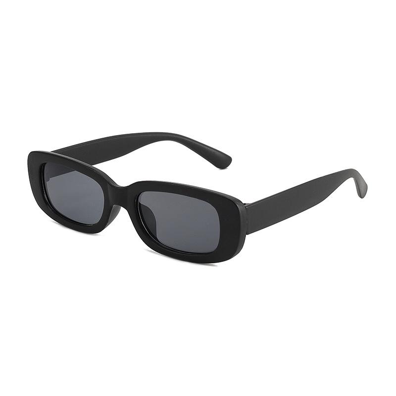 European & American Retro Square Frame Children's UV Protection Sunglasses