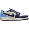 Air Jordan 1 Retro Low OG GS Obsidian UNC Kids Sneakers Blue University-Blue Sail CZ0858-400