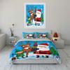 Christmas Theme with Gifts Bedding Duvet Cover Set Duvet Cover Pillowcases  (1*Duvet Cover 2*Pillowcases, Without Duvet Insert)