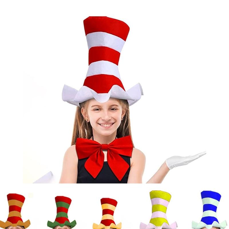 Zylinderhut für Männer Frauen Filz Derby Hut Verstellbare Stirnbänder Leichtgewicht Für Partys Kostüme Event