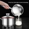 Shangheng 3-Piece 16cm 304 Stainless Steel Milk/Soup Pot Set