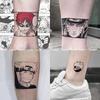 Tattoo stickers waterproof men and women durable Japanese comics anime Naruto Vortex Naruto Kakashi I love Luo
