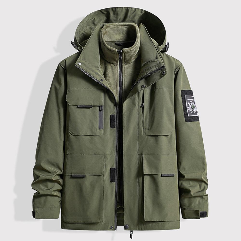 2026 New Winter Self Defense Anti Stab Anti Hack Men Safety Jacket Hooded Full Body Protection Cutting Outdoor Tactical Clothing