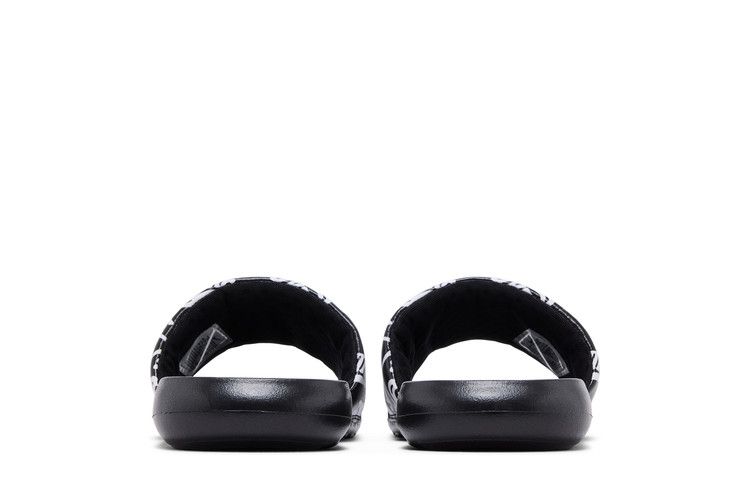 Nike Victori One Slide 'Repeat Logo - Black White'