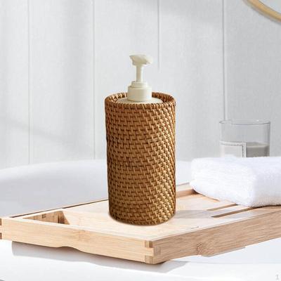 Rattan Flower Vase Braided Flowerpot Storage Holder Table Centerpiece Decor Indoor Wedding
