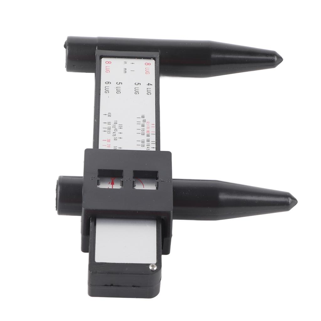 Car Wheel Rim Bolt Pattern Sliding Measuring Gauge Tool PCD Ruler 4 5 6 8 Lug