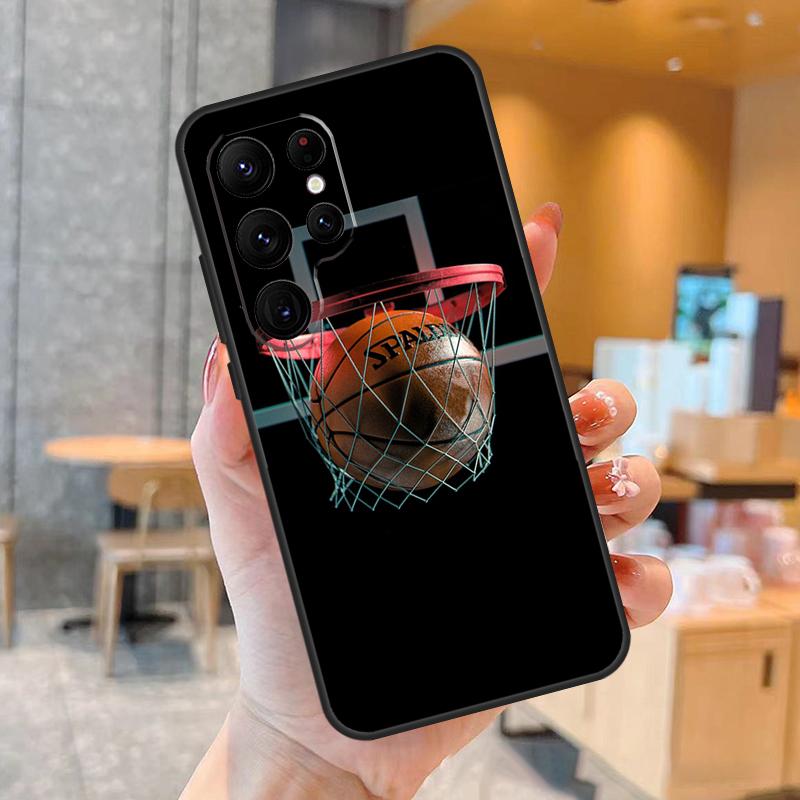 

Basketball Basket Phone Case For Samsung Galaxy S25 S24 S22 S21 S20 S23 Ultra S9 S10 Plus S25 FE Back Cover Galaxy S10 Plus