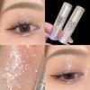 Eyeliner liquido glitterato e brillante, ombretto, trucco, eyeliner metallico, penna, strumenti per il trucco delle feste, bellezza degli occhi