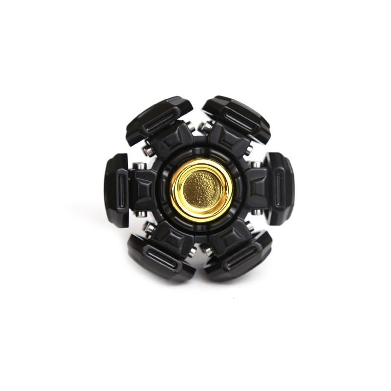 

EDC Linkage Fingertip Gyro Decompression Toys Fidget Toys Hand Spinner Antistres Toys Fidget Spinner For Adult Children Gift чёрный