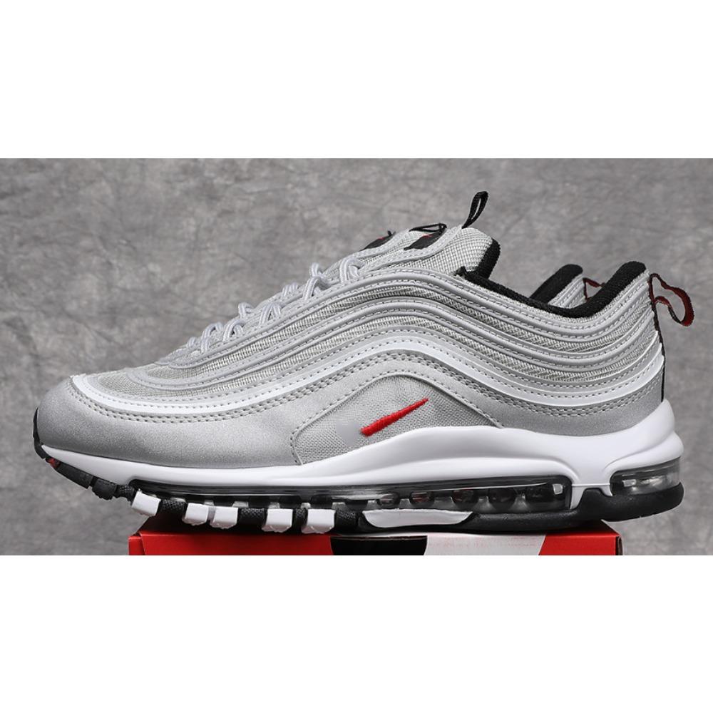 

Мужские кроссовки Bullet светоотражающие ретро кроссовки амортизация по всей стопе женские бело-черные трендовые повседневные спортивные кроссовки 45