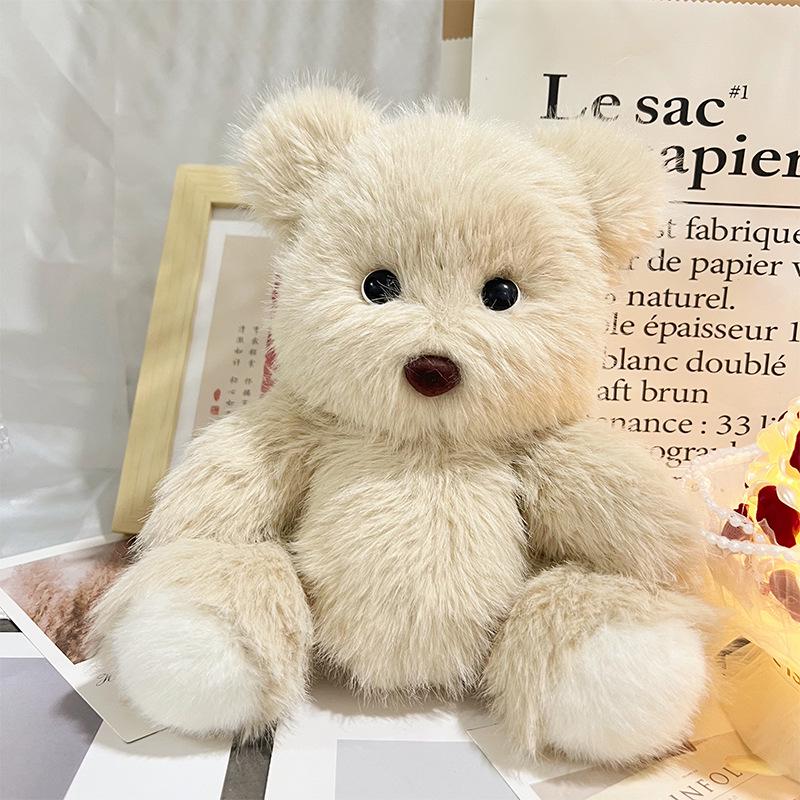 

Сделай сам подарок на День святого Валентина/Циси: Плюшевый мишка ручной работы, набор для записи с подвижными суставами DIY Kit 25cm Tall