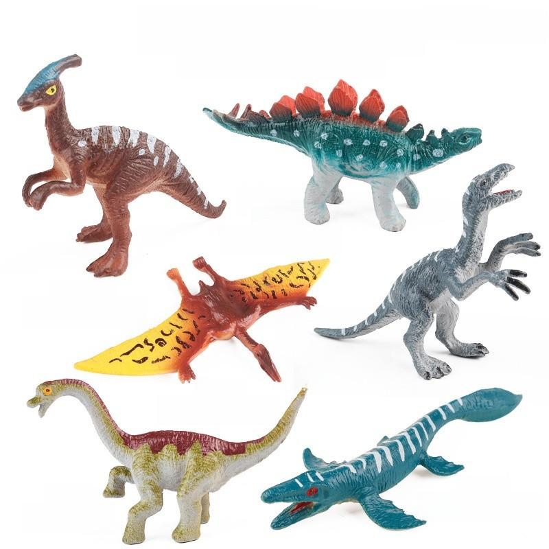 Mini Dinosaur Model Set Plastic For Kids Educational Collection