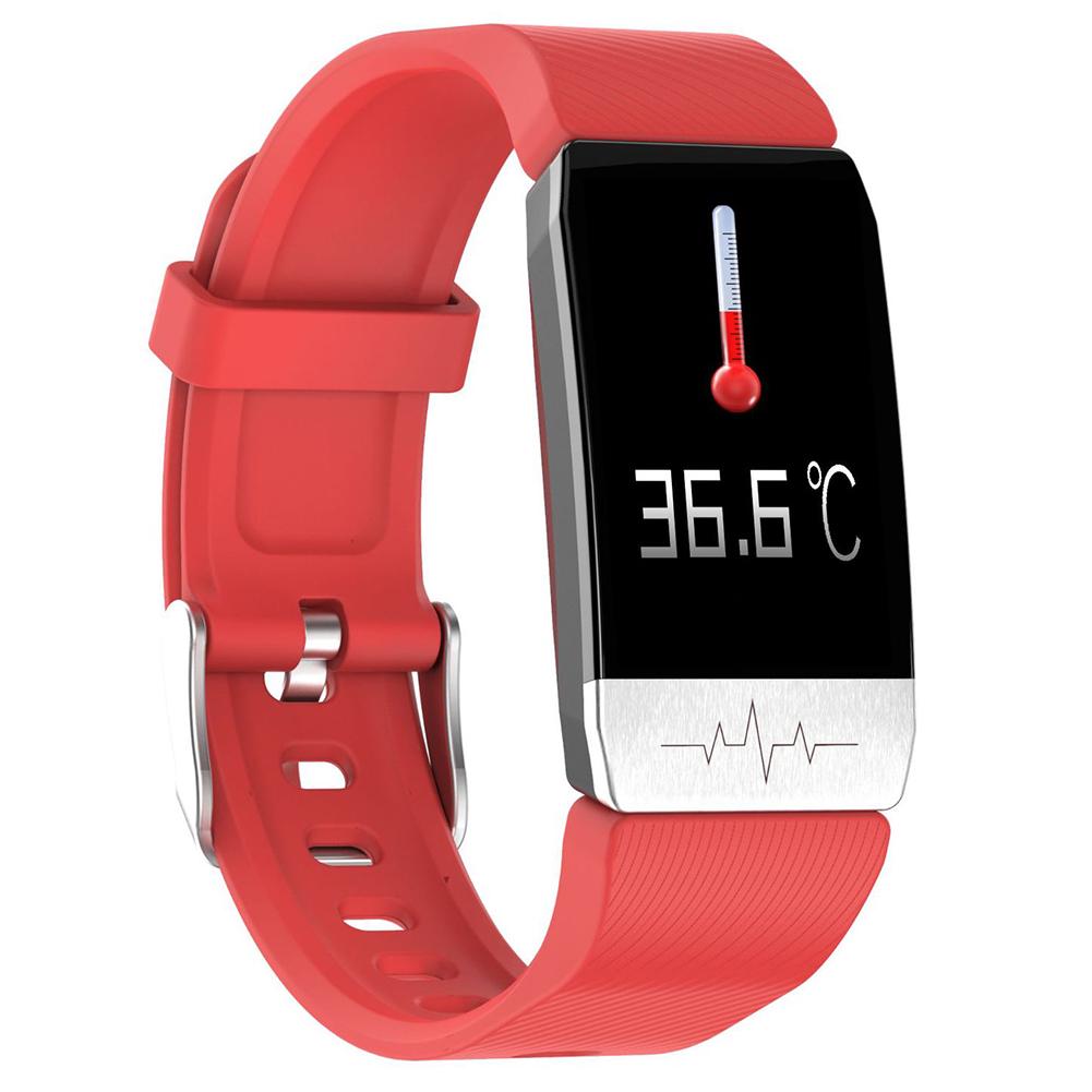 T1 Smart Band Температура тела ЭКГ Монитор сердечного ритма Спорт Фитнес  Трекер купить недорого — выгодные цены, бесплатная доставка, реальные  отзывы с фото — Joom