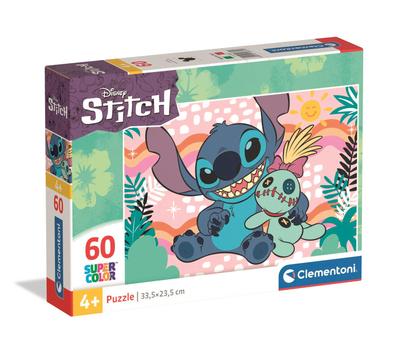 60-piece Puzzle. Super Colorful. Stitch