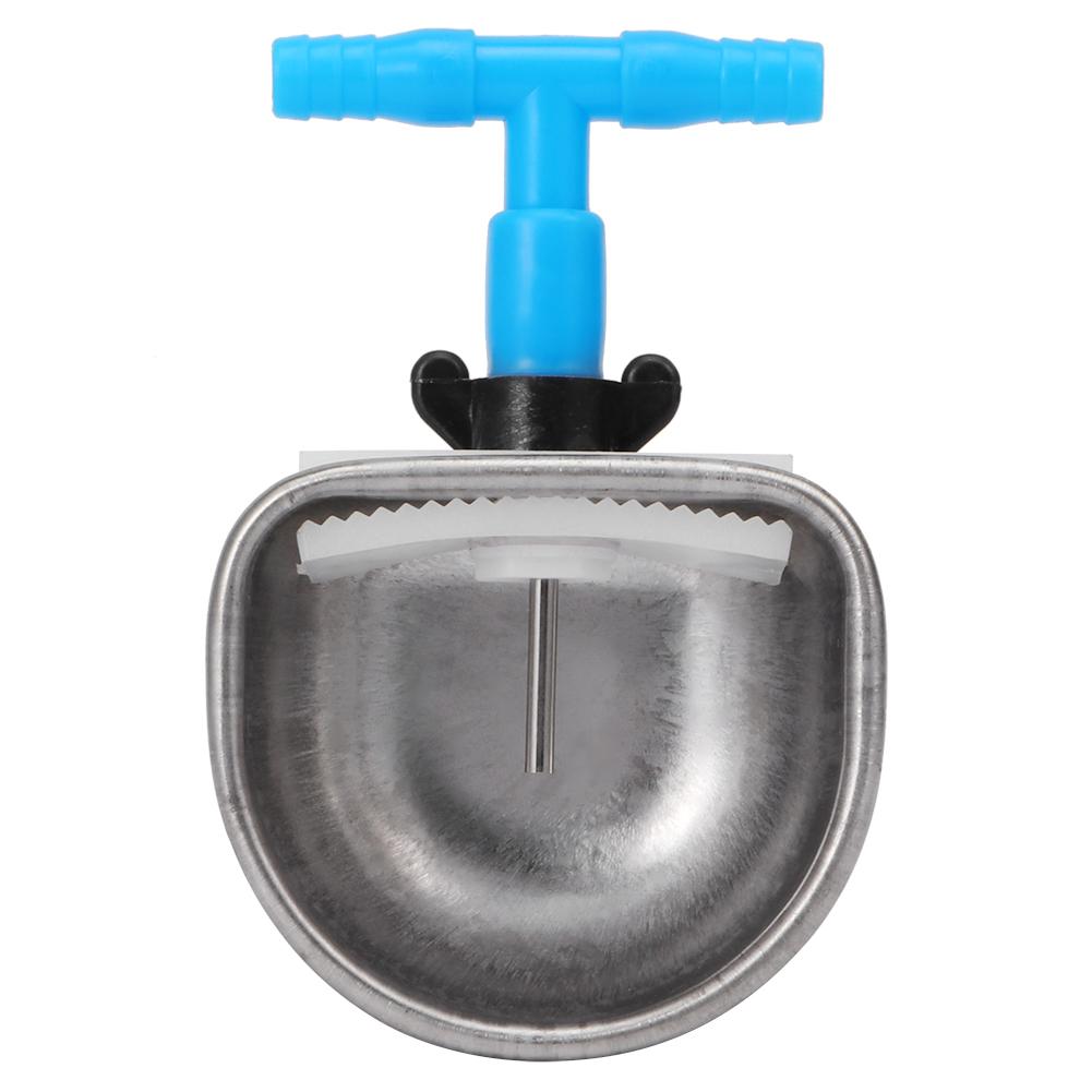 5Pcs Stainless Steel Automatic Rabbit Drinker Nipple Drinking Bowl Waterer Farm Accessory
