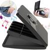 Waterproof Clarinet Reed Case for 8 Pcs Reeds Drop Proof Saxophone Reed Holder Saxophone Reed Storage Case Saxophone Accessories