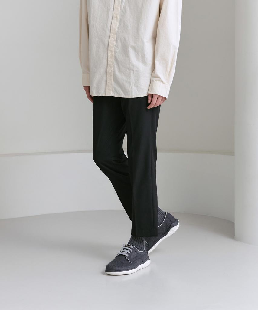Ksns Urban Trek Wool Rib, Dark Grey - Barefoot Shoes [Men'S]
