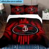 3PCS Ac Football Club 3pcs Bedding,Including 3PCS Duvet Cover And 2pcs Pillowcases Perfect for Christmas,Ideal for Bedroom, Dormitory