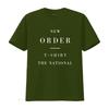 New Order T-Shirt The National Größe X-Large Vintage Dehnbar Designer Kleidung Bequem Vielseitig Atmungsaktiv Stilvoll