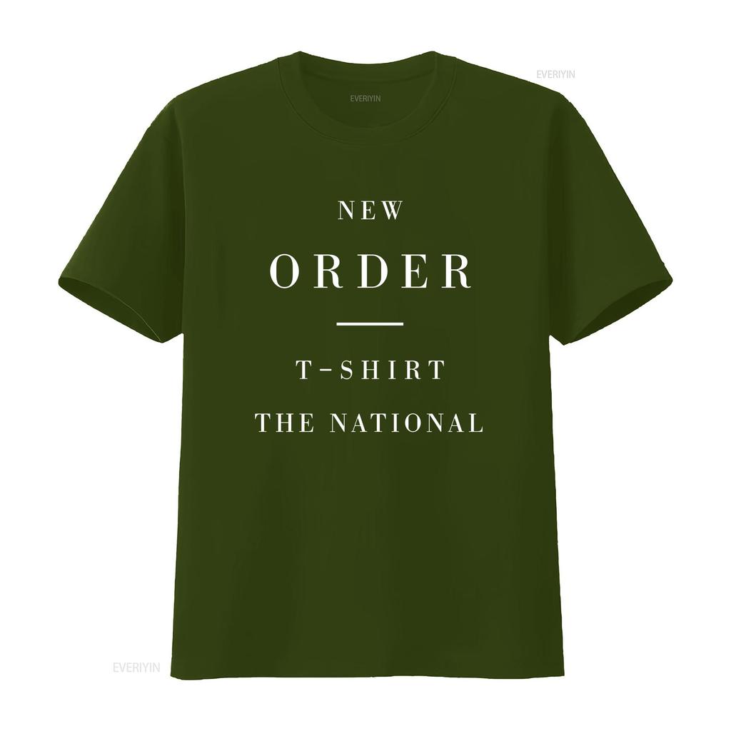 New Order T-Shirt The National Größe X-Large Vintage Dehnbar Designer Kleidung Bequem Vielseitig Atmungsaktiv Stilvoll