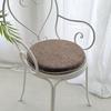 Japanese Zen Linen Round Tatami Floor Cushion for Meditation and Bay Window.