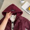 Giacca Trapuntata Bambini Autunno Inverno Bambino Colore Unico Parka con Cappuccio Cappotto Abbigliamento Adolescenti Caldo Spesso Giacca a Vento Capo d'Abbigliamento Esterno
