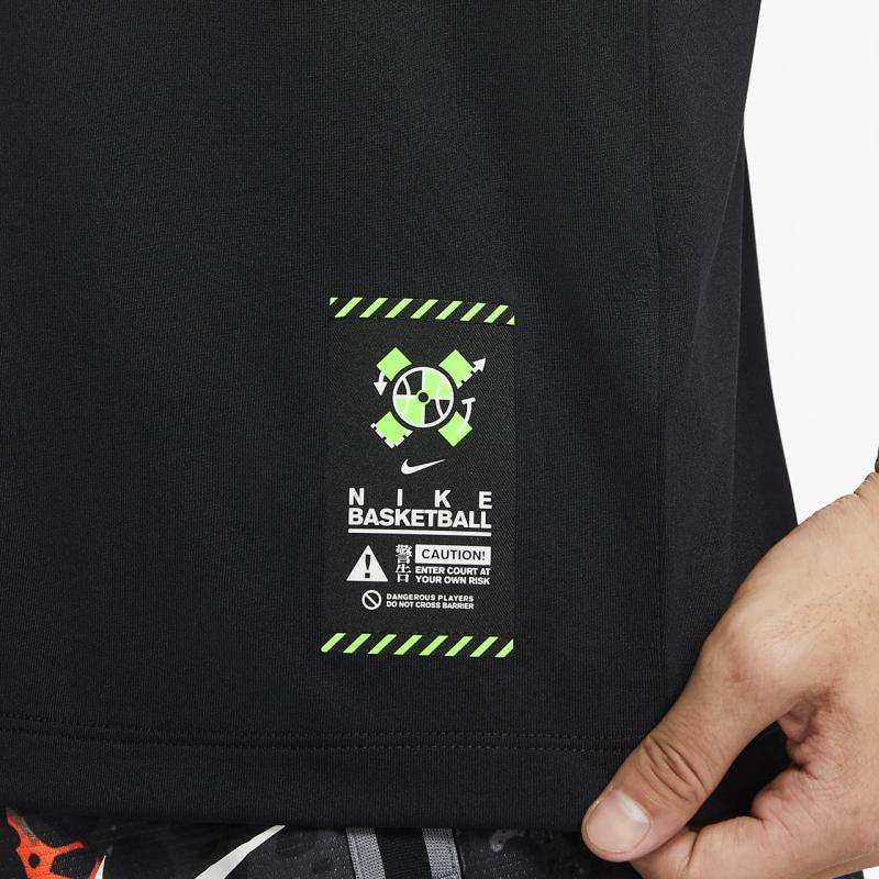 New Nike Basketball Jersey Men's Black FQ0357-010