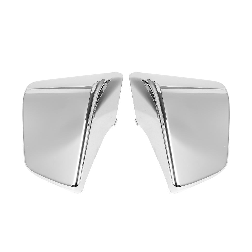 For Honda 1997-2003 1998 1999 2000 Shadow ACE VT400 VT750 VT 400 750 Motorcycle Black Chrome Battery Side Fairing Covers Cap
